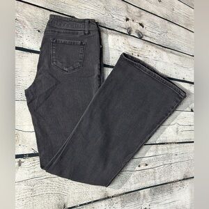 Charcoal Flare Jeans for Women Size 10